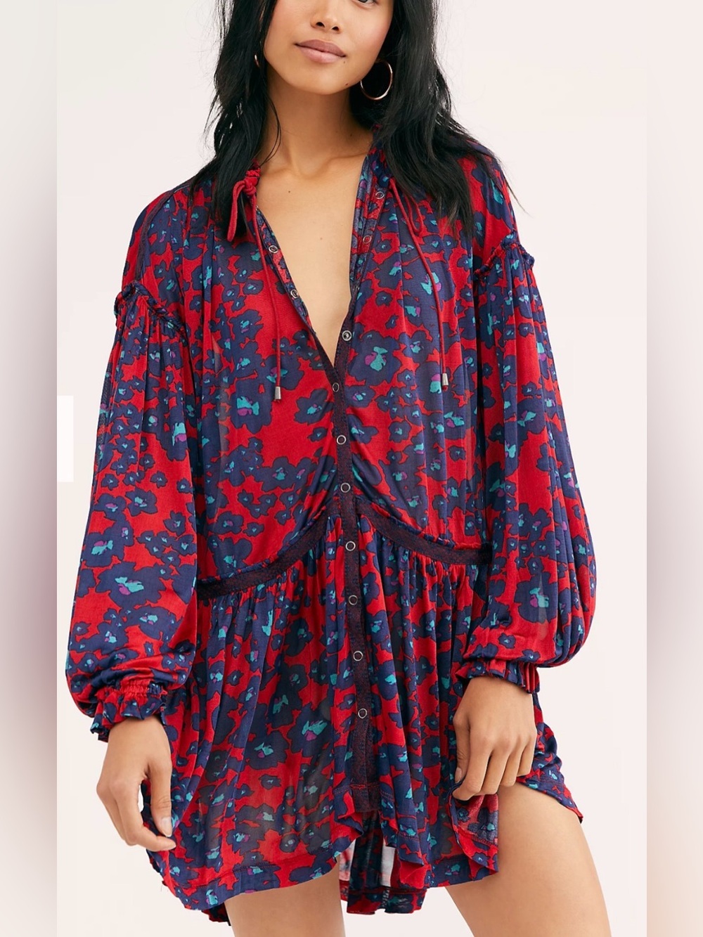 Free People Love Letter Tunic, Size XS